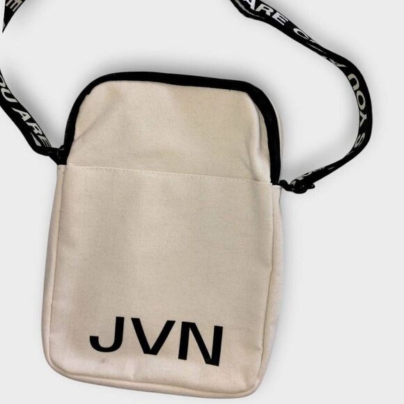 Jonathan Van Ness "JVN" Canvas tote‎ Zipup Bag "Come as You are" 12x8.5 - Picture 4 of 8